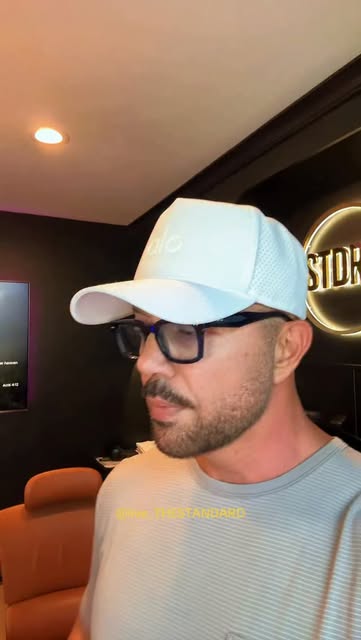 Oscar speaking about The Standard