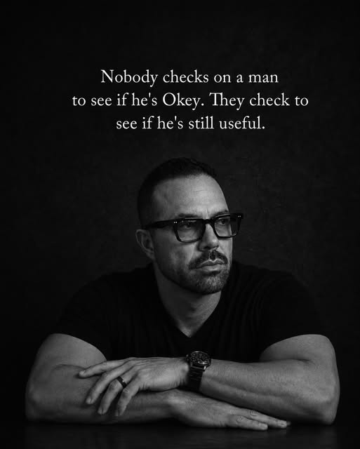 Oscar’s message about checking on men beyond their usefulness